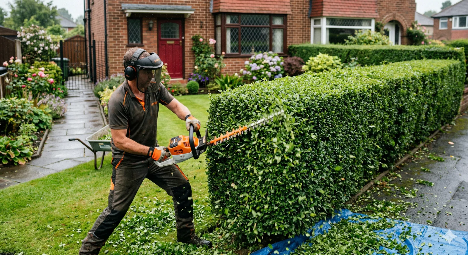 Hedge trimming
