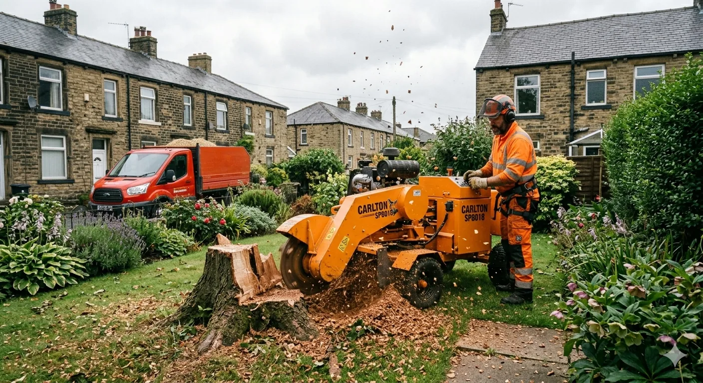 Stump grinding